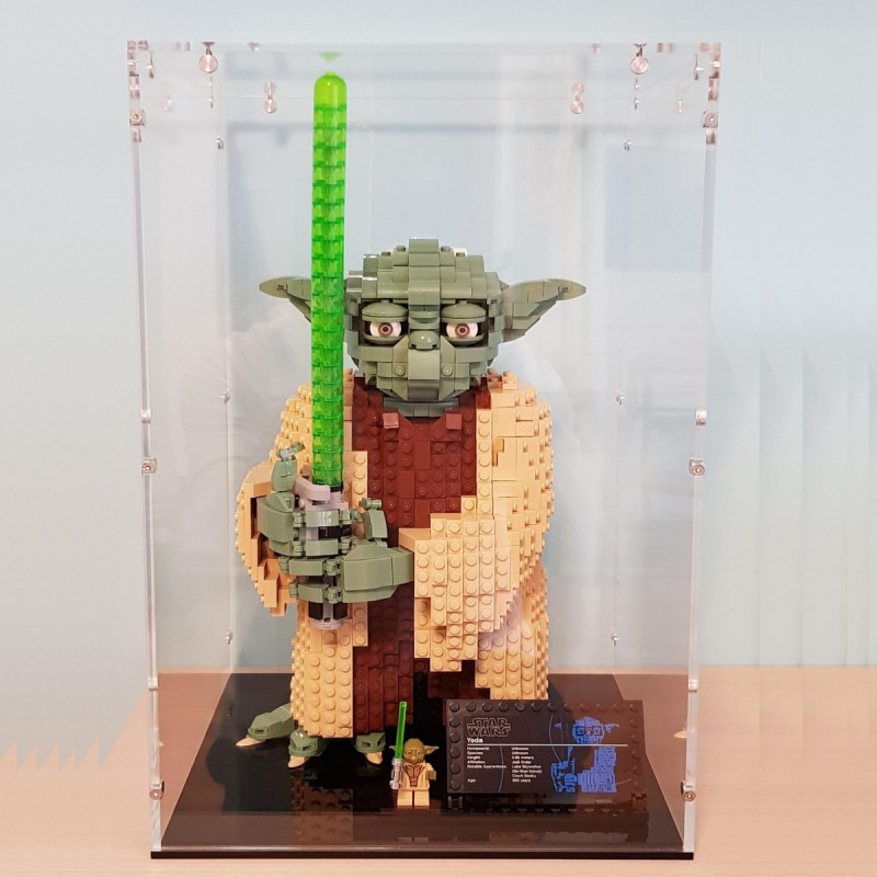Teca in plexiglass smontabile per lego e modellismo