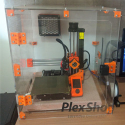 Teca in plexiglass smontabile per lego e modellismo
