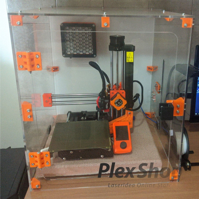 Teca in plexiglass smontabile per lego e modellismo