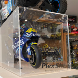 Teca in plexiglass smontabile per lego e modellismo