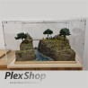 Teca in plexiglass smontabile per lego e modellismo