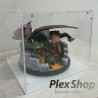 Teca in plexiglass smontabile per lego e modellismo