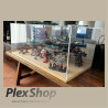 Teca in plexiglass smontabile per lego e modellismo