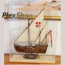 Teca in plexiglass smontabile per lego e modellismo