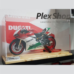 Teca in plexiglass smontabile per lego e modellismo