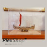 Teca in plexiglass smontabile per lego e modellismo