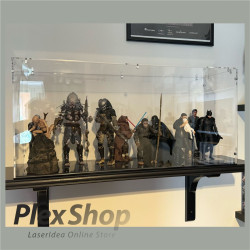 Teca in plexiglass smontabile per lego e modellismo