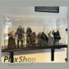 Teca in plexiglass smontabile per lego e modellismo