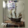 Teca in plexiglass smontabile per lego e modellismo
