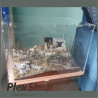 Teca in plexiglass smontabile per lego e modellismo