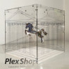 Teca in plexiglass smontabile per lego e modellismo