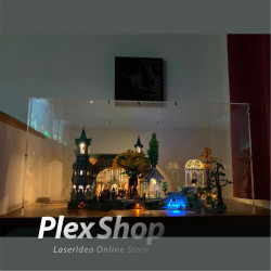 Teca in plexiglass smontabile per lego e modellismo