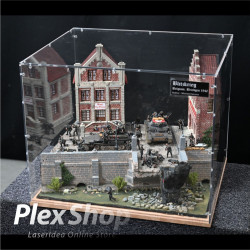 Teca in plexiglass smontabile per lego e modellismo