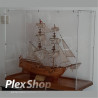 Teca in plexiglass smontabile per lego e modellismo