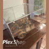 Teca in plexiglass smontabile per lego e modellismo
