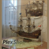 Teca in plexiglass smontabile per lego e modellismo
