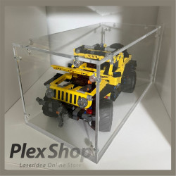 Teca in plexiglass smontabile per lego e modellismo