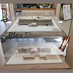 Teca in plexiglass smontabile per lego e modellismo