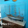 Teca in plexiglass smontabile per lego e modellismo