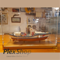 Teca in plexiglass smontabile per lego e modellismo
