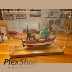 Teca in plexiglass smontabile per lego e modellismo
