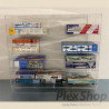 Teca in plexiglass smontabile per lego e modellismo
