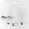 Carrello in Plexiglass Trasparente su Misura
