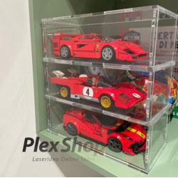 Teca in plexiglass per Lego economica su Misura