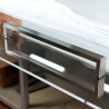 Maniglione per porta scorrvole in plexiglass