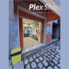 Maniglione per porta scorrvole in plexiglass