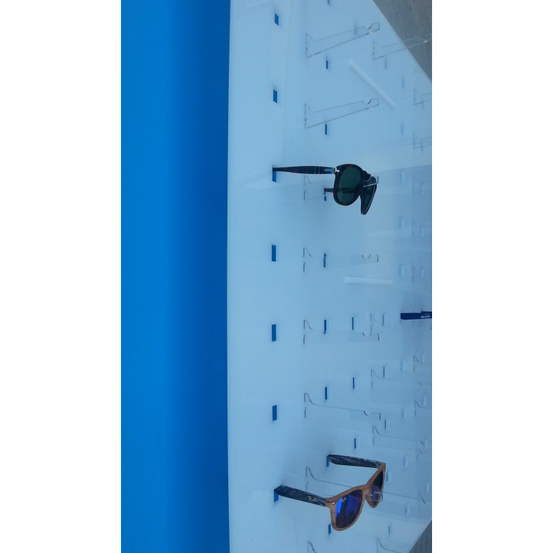 Espositore Portaocchiali in plexiglass da muro