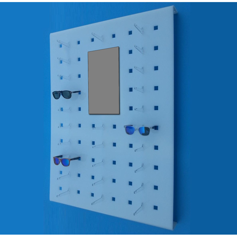 Espositore Portaocchiali in plexiglass da muro