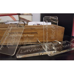 Portachiave in plexiglass per Albergo, Hotel e Promozionale