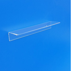 Mensole in plexiglass trasparente su misura