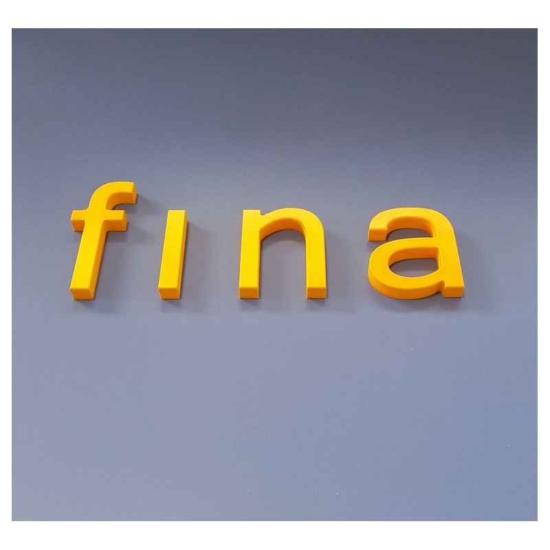 Insegne,scritte,lettere e loghi sagomati in forex