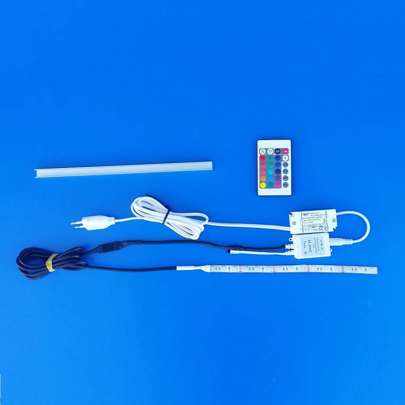 Strip led RGB multicolor cablaggio incluso prezzo online