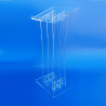 Leggio in Plexiglass trasparente per conferenze e convegni