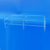 Mobile porta TV in plexiglass trasparente su misura