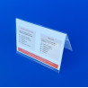 Cavaliere bifacciale in plexiglass