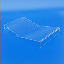 Leggio in plexiglass trasparente da Tavolo su misura