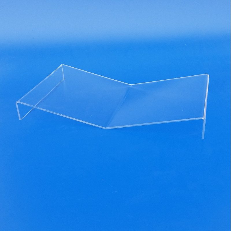Leggio in plexiglass trasparente da Tavolo su misura