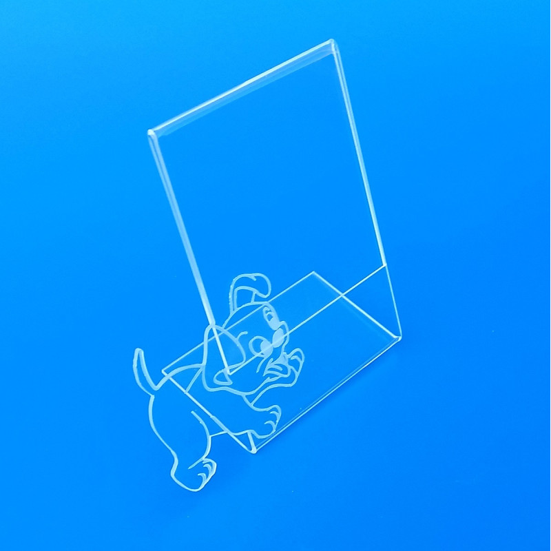 Portafoto plexiglass cucciolo cane