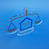 Trofeo in plexiglass personalizzato con stampa a colori