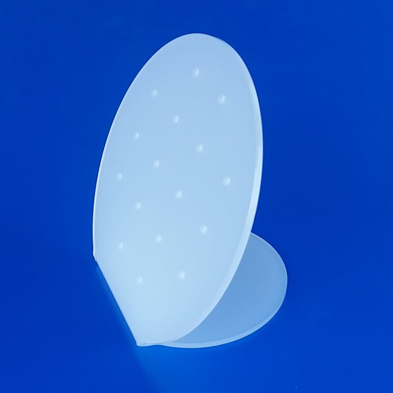Espositore orecchini in plexiglass tondo da tavolo
