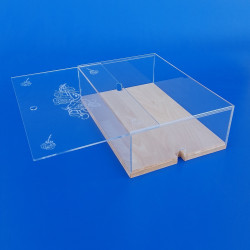 Contenitori in plexiglass per album fotografici