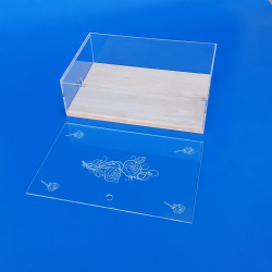 Contenitori in plexiglass per album fotografici