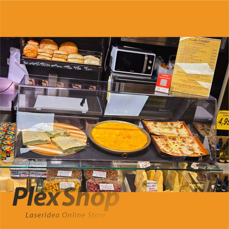 Parafiato e protezione alimenti in plexiglass | Laseidea