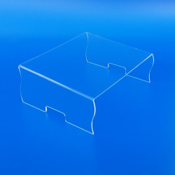 Base appoggio in plexiglass per computer portatile