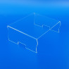 Base appoggio in plexiglass per computer portatile
