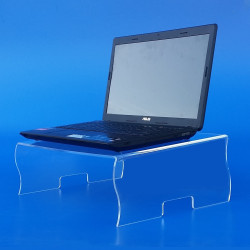 Base appoggio in plexiglass per computer portatile